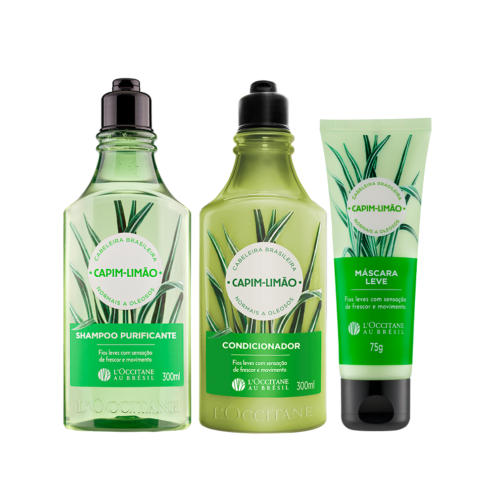 Combo Cabeleira Capim-Lim&atilde;o: Shampoo, Condicionador e M&aacute;scara, ,  large image number 0